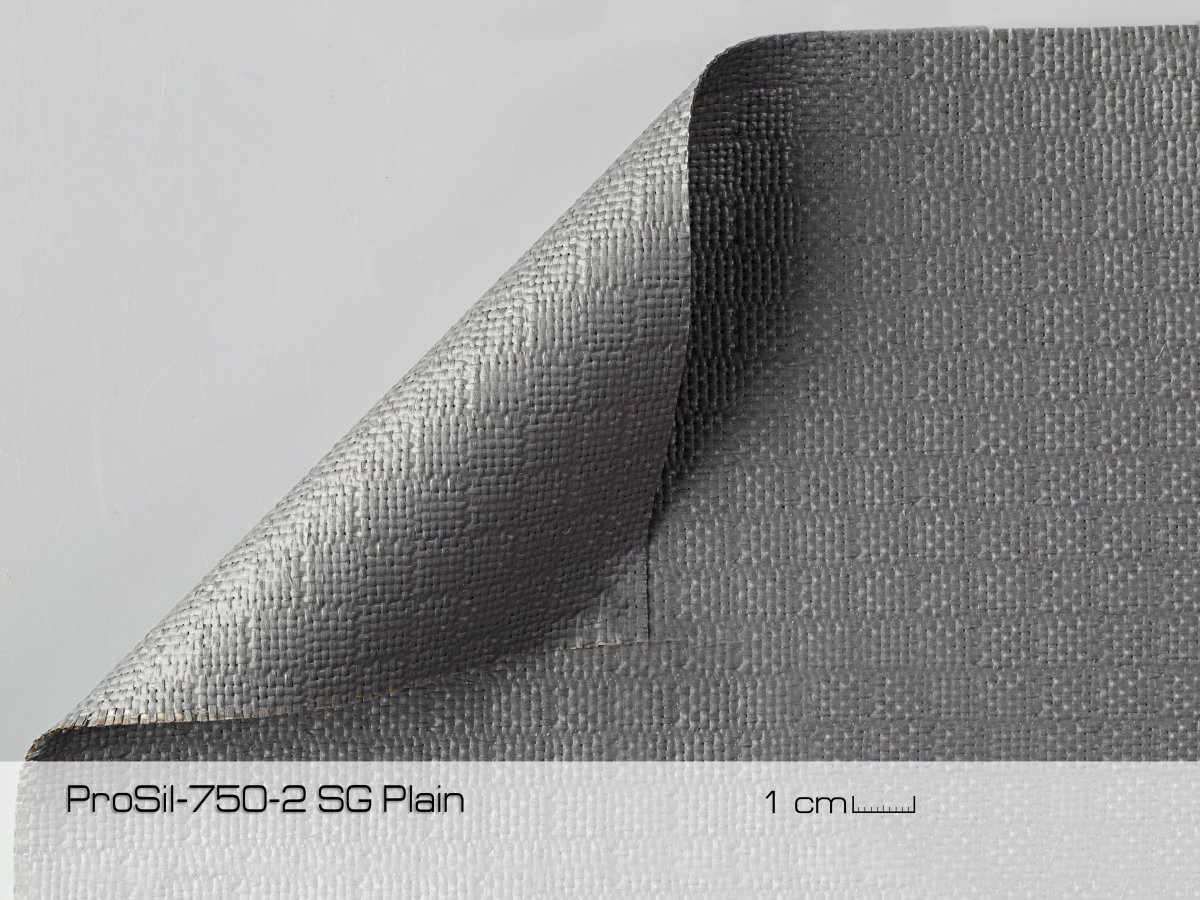 Стеклоткань с двусторонним силиконовым покрытием, 750 гр/м2, артикул ProSil 750-2 SG Plain